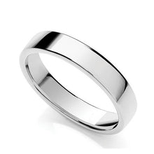 Load image into Gallery viewer, 950 Platinum Soft Court Wedding Band 4mm