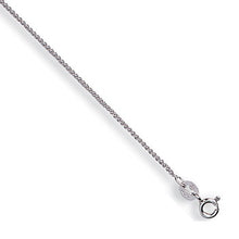 Load image into Gallery viewer, 9K White Gold Ladies Spiga Neck Chain - Pobjoy Diamonds