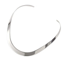Load image into Gallery viewer, Sterling Silver Ladies Torque Necklace - Pobjoy Diamonds
