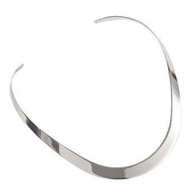 Load image into Gallery viewer, Sterling Silver Ladies Torque Necklace - Pobjoy Diamonds