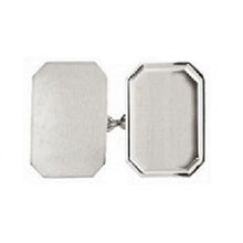 Load image into Gallery viewer, Silver Double Rectangle Cufflinks - Pobjoy Diamonds