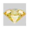 Fancy Vivid Yellow Round Cut Lab Grown Diamond 1.10 Carat - Pobjoy Diamonds