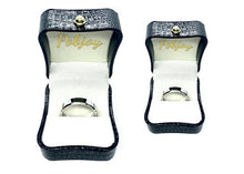 Load image into Gallery viewer, Matching 9K White Gold His &amp; Hers Flat Court 3mm Wedding Rings SPECIAL OFFER - Pobjoy Diamonds